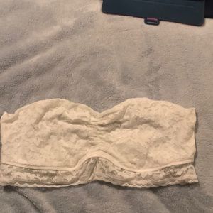 Never worn white bandeau